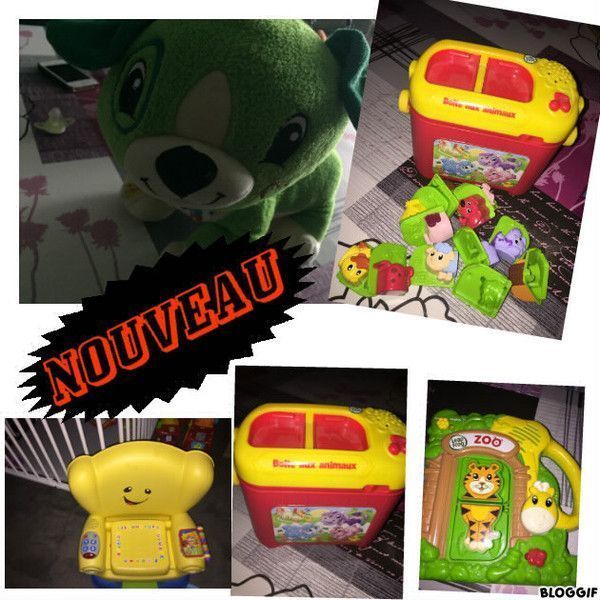 un peu de nouveaux jouets