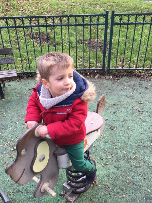Petite sortie au parc 